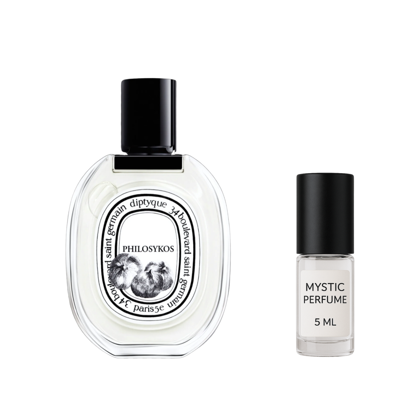 Diptyque Philosykos Eau de Toilette sample vial label detail