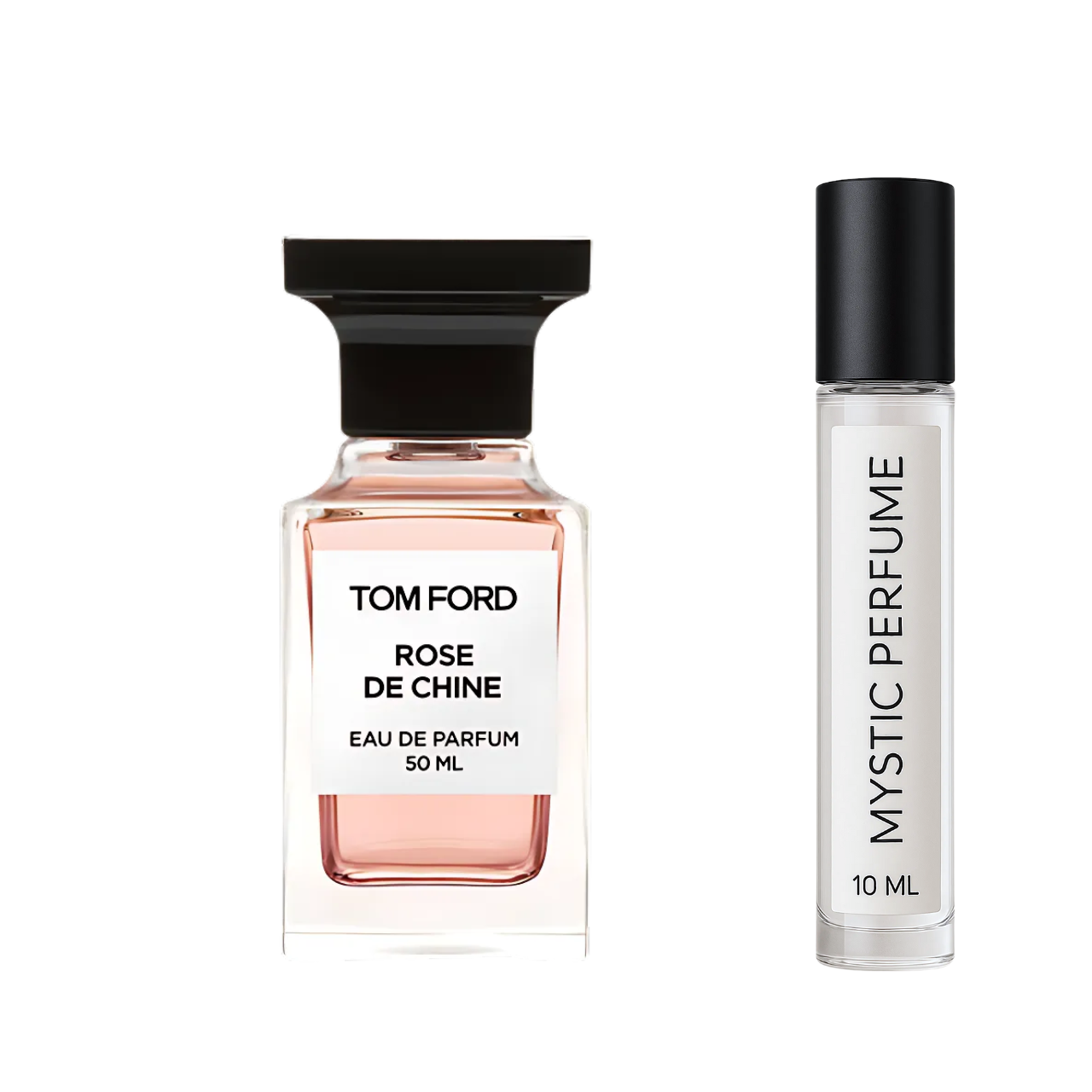Tom Ford Rose De Chine sample vial label detail