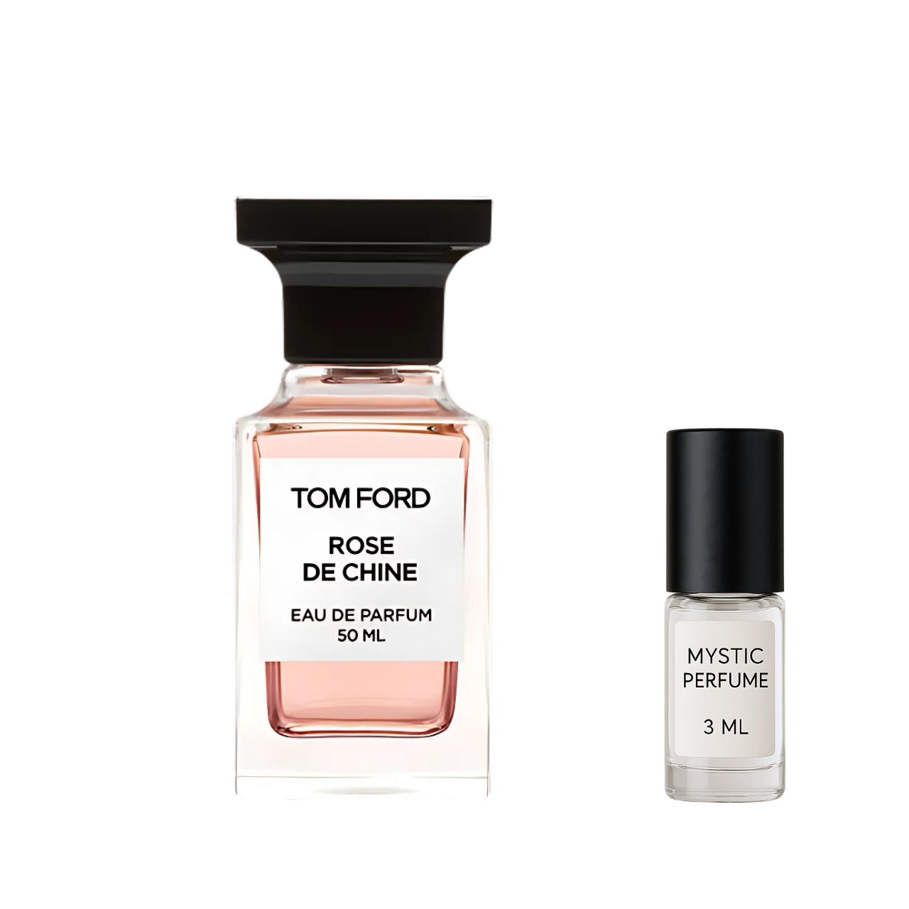 Tom Ford Rose De Chine sample vial label detail