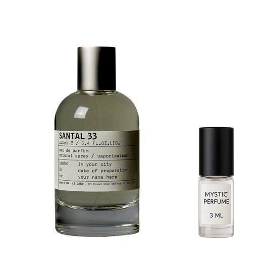 Le Labo Santal 33 decant sample vial