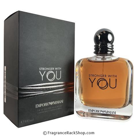 Emporio Armani Stronger With You Eau de Toilette perfume bottle