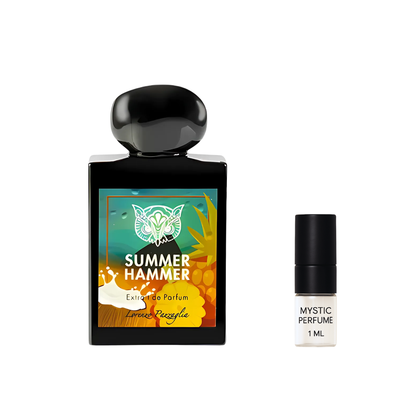 Lorenzo Pazzaglia Summer Hammer sample vial label detail