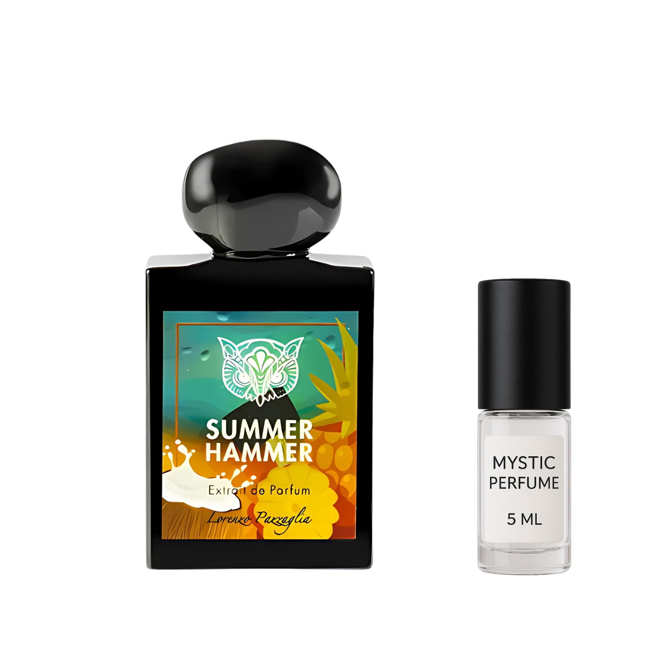 Lorenzo Pazzaglia Summer Hammer sample vial label detail