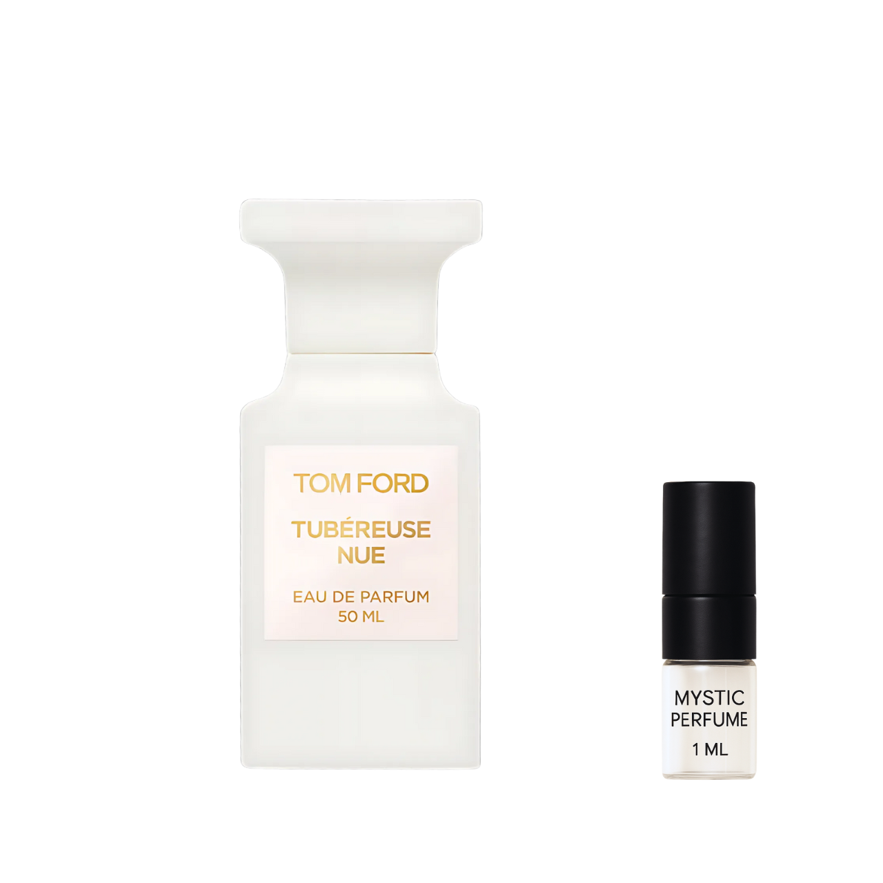 Tom Ford Tubereuse Nue sample vial label detail