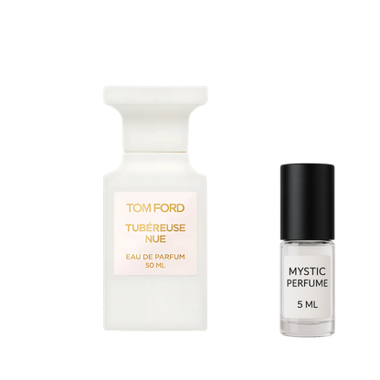 Tom Ford Tubereuse Nue sample vial label detail