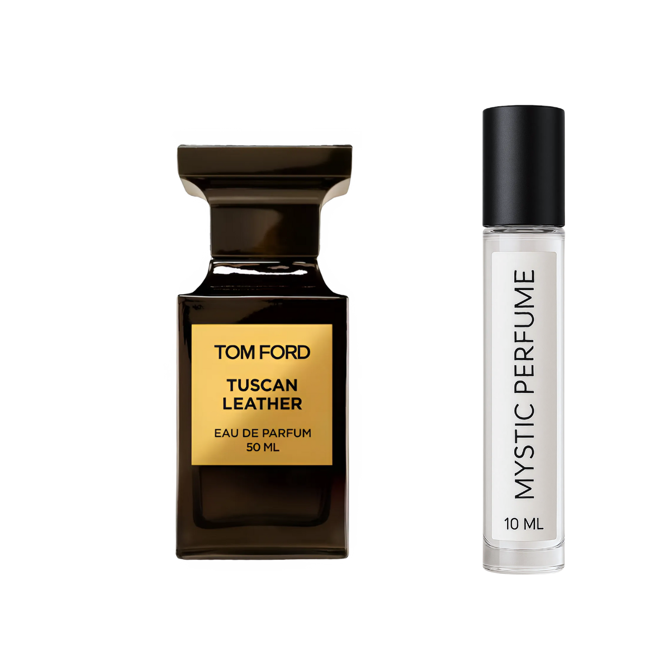 Tom Ford Tuscan Leather sample vial label detail
