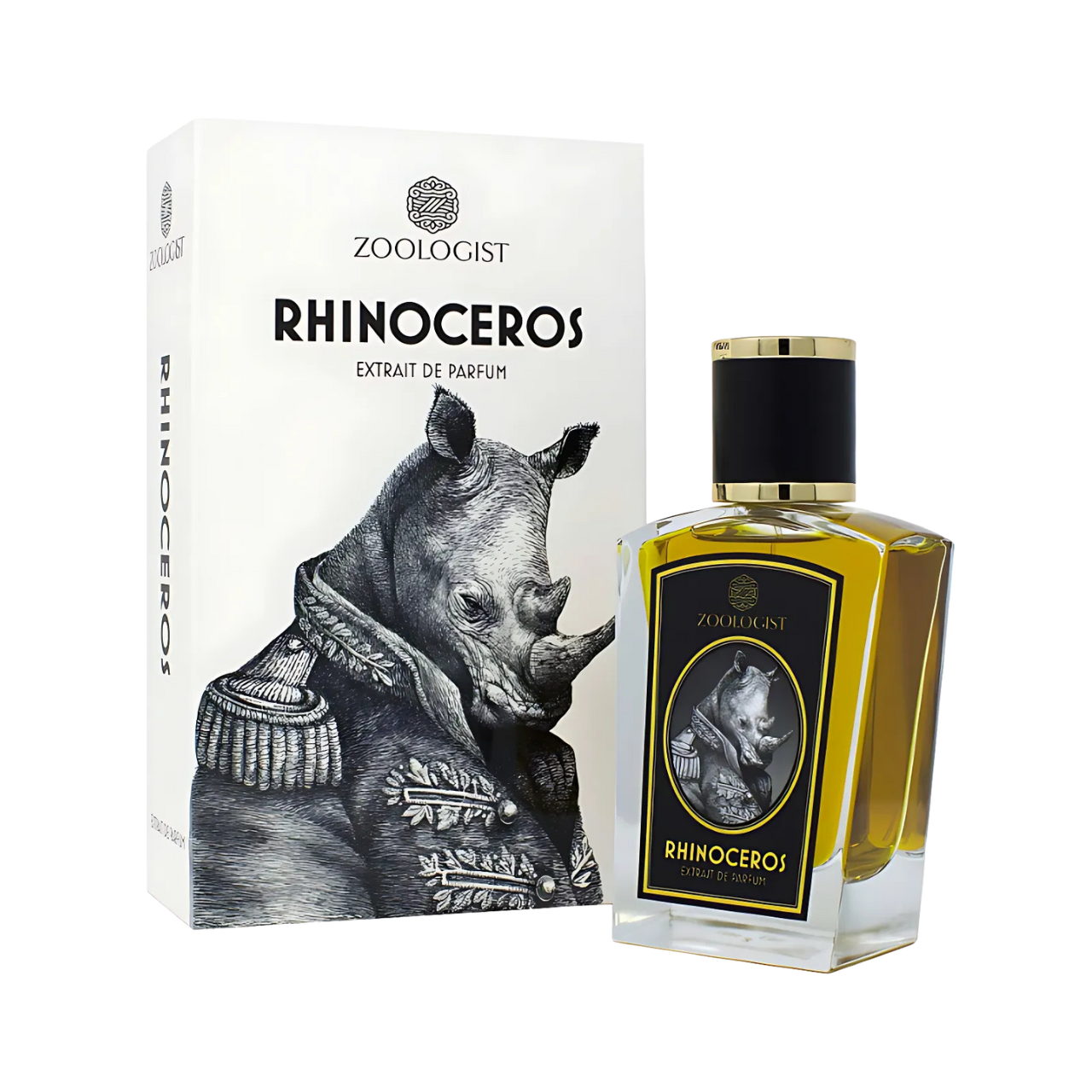 Zoologist Rhinoceros Extrait de Parfum packaging box